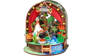 Rolife Moomintroll’s Forest Camp DIY Miniature Dollhouse Kit
