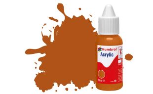 Humbrol Acrylic Dropper Bottles 14ml - Gloss - Tan