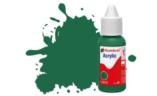 Humbrol Acrylic Dropper Bottles 14ml - Matt - Dark Green