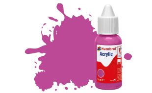 Humbrol Acrylic Dropper Bottles 14ml - Matt - Magenta