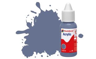 Humbrol Acrylic Dropper Bottles 14ml - Matt - RAF Blue