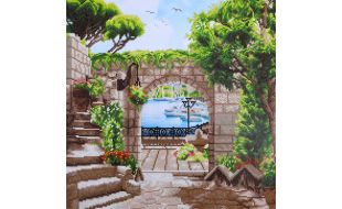Diamond Dotz Mediterranean Stroll Diamond Painting Kit