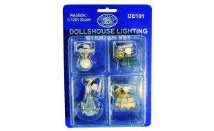 12V Ceiling Light Set for 12th Scale Dolls House