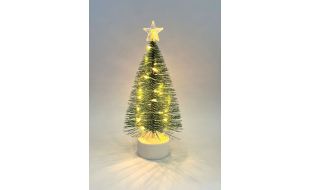 White LED Christmas Tree for 12th Scale Dolls House
