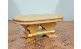 Pine Coffee Table for 12th Scale Dolls House