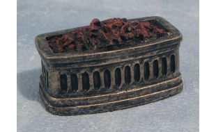 Bowed Fire Grate for 12th Scale Dolls House