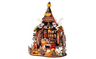 Rolife Haunted Candy House DIY Miniature Dollhouse Kit