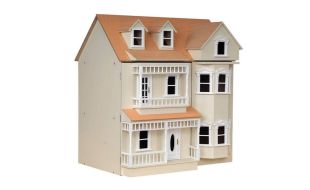 Painted Cream Exmouth Ready To Assemble 12th Scale Dolls House Kit