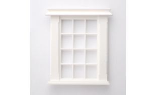 12-Pane Georgian Style Window for 1/24th Scale Dolls House