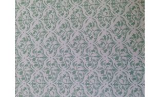Fine Qual Tulip Arabesque Sea Green Paper for 12th Scale Dolls House