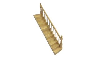 Staircases and Right Bannister for 12th Scale Dolls House