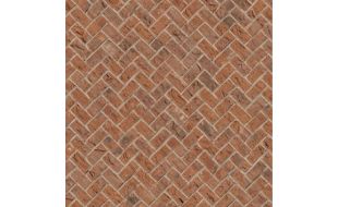Embossed Weathered Brick Herringbone for 12th Scale Dolls House