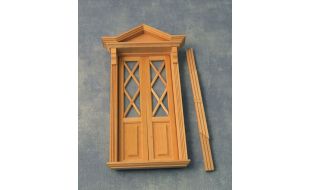 Decorative House Door for 12th Scale Dolls House