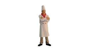 Chef Figure for 12th Scale Dolls House