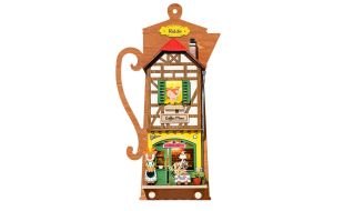 Rolife Lazy Coffee House DIY Wall Hanging Kit
