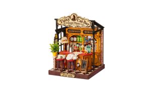 Rolife Tipsy Cat Bar DIY Miniature House