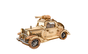 Rolife Vintage Car Wooden Model Kit