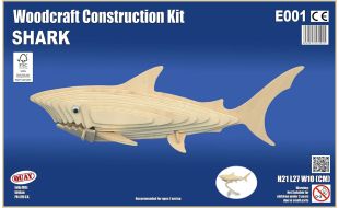 Quay Shark Wooden Model Kit