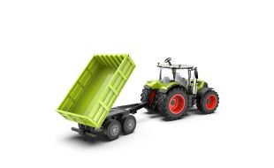 Double E 1/16 Scale CLAAS ARION 660 Manual Tractor with Trailer Model