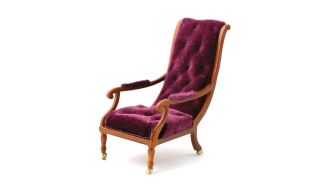 Library Chair for 12th Scale Dolls House