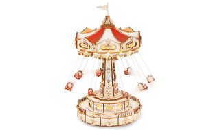 ROKR Swing Ride Music Box Wooden Model Kit