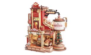 ROKR Dream Gift Factory Music Box Wooden Model Kit