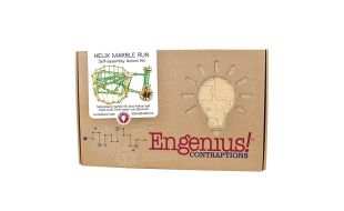 Cheatwell Engenius: Helix Marble Run Wooden Model Kit
