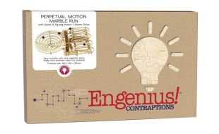 Cheatwell Engenius: Double Marble Run Wooden Model Kit