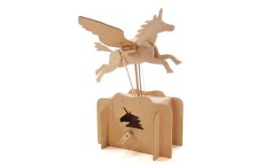 Pathfinders Make Your Own Flying Unicorn Automata Wooden Kit