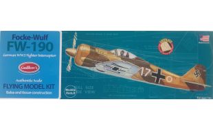 Guillows 1/32 Scale Focke-Wulf FW-190 Balsa Model Kit
