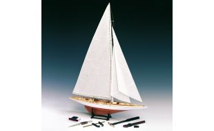 Amati 1/80 Scale Rainbow Americas Cup 1934 J Class Ship with Free Tools Model Kit