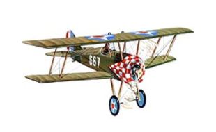 Guillows 1/14 Scale Thomas Morse S4C Scout Laser Cut Balsa Model Kit