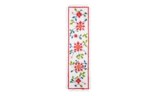 Trimits Floral Counted Cross Stitch Bookmark Kit