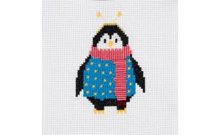 Trimits Cosy Penguin Mini Counted Cross Stitch Kit