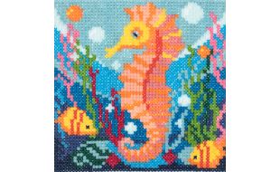 Trimits Seahorse Mini Counted Cross Stitch Kit