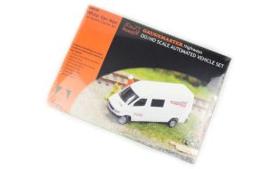 Gaugemaster White Van Man Car System Starter Set OO Gauge