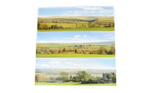 Gaugemaster Countryside Large Photo Backscene (2744x304mm) OO Gauge
