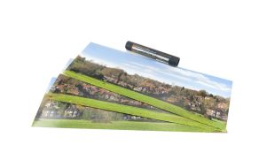 Gaugemaster Village Large Photo Backscene (2744x304mm) OO Gauge