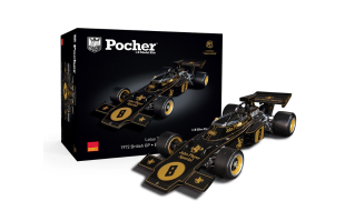 Pocher 1/8 Scale Emerson Fittipaldi Lotus 72D 1972 British GP Model Kit