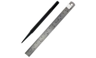 Hobbies Steel Rule and Machinists Scriber Set