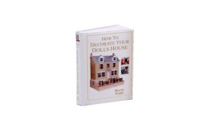 How to Decorate Your Dolls House Miniature Blank Book for 12th Scale Dolls House