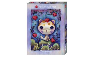 Heye Puzzles Strawberry Kitty 1000 Piece Jigsaw