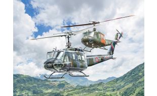 Italeri 1/48 Scale AB.205 / UH-1D "SAR" Search & Rescue Helicopter Model Kit