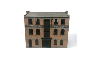Scale Model Scenery Robertson's Bonded Warehouse OO Gauge