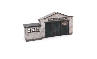 Scale Model Scenery Fore Street Low Relief Garage OO Gauge