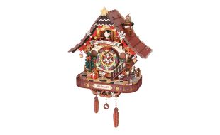 ROKR Christmas Cuckoo Clock Wooden Model Kit