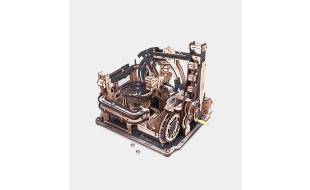 ROKR Marble Space Port Marble Run Wooden Model Kit
