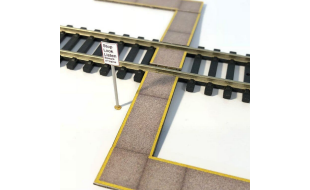 Scale Model Scenery Foot Crossing/Pedestrian Level Crossing/Anti-Slip Walkway OO Gauge