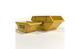Scale Model Scenery Rubbish Skips (Pack of 5) OO Gauge
