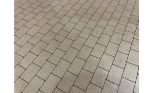 Scale Model Scenery 3ft x 2ft Paving Slabs Engraved Sheet OO Gauge